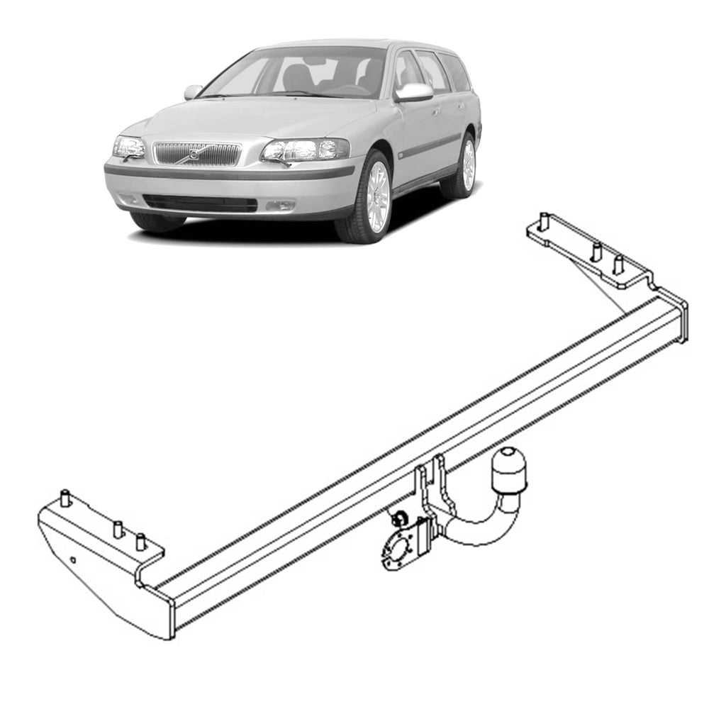 TAG - Volvo V70 (1999 - 2008) - European Towbar