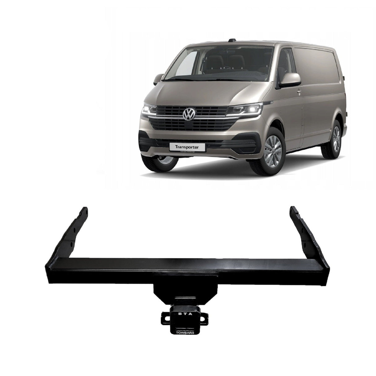 BTA Towbar - Volkswagen Transporter T5/T6 & T6.1 Van (08/2004 – On) - Heavy Duty 2500kg Capacity