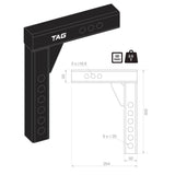TAG | Adjustable Weight Distribution Shank 100mm Drop 3.5T | WDHS-100