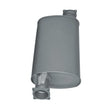 Redback - 11" x 6" Triflow Large Muffler Offset/Offset Glass Packed 304 Stainless Steel With Flanges