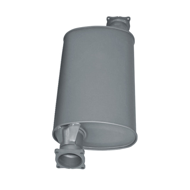 Redback - Large Muffler Offset/Offset 279x152mm Oval 304 Stainless