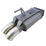 REDBACK EXTREME DUTY | 8" x 5" Rear Muffler Sound Option | Toyota Landcruiser 200 Series 4.5L V8 | XM45871