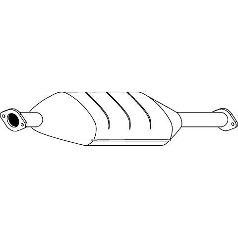 Standard Catalytic Converter - Saab 9000 (1985 - 1998) Seadn & Hatchback (2.3L) Catalyt…