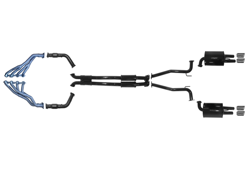 Pacemaker - Holden VE -VF 8 Cylinder 6.0L / 6.2L Gen IV, LS2, LS3, Wagon Tri-Y Headers 3" Inch System