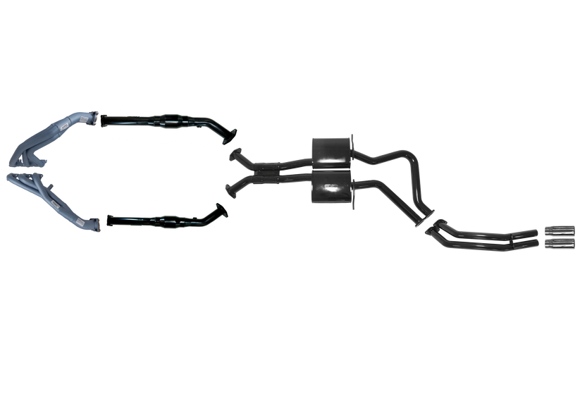 Pacemaker - Holden VU and VY 6 Cylinder Supercharged Competition Header Ute With Rear Pipe Only