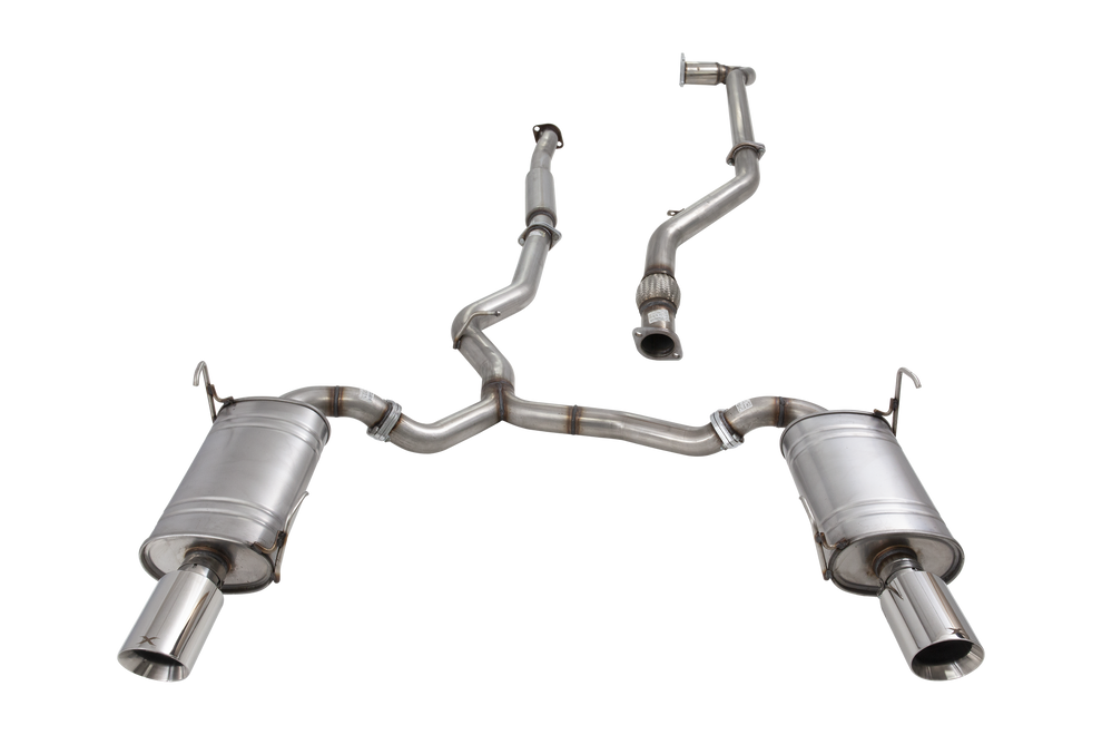 Xforce | 3" Raw Stainless Turbo Back Exhaust | Subaru Liberty GT Gen 5 2009–2014 | E4-SL10-TBS