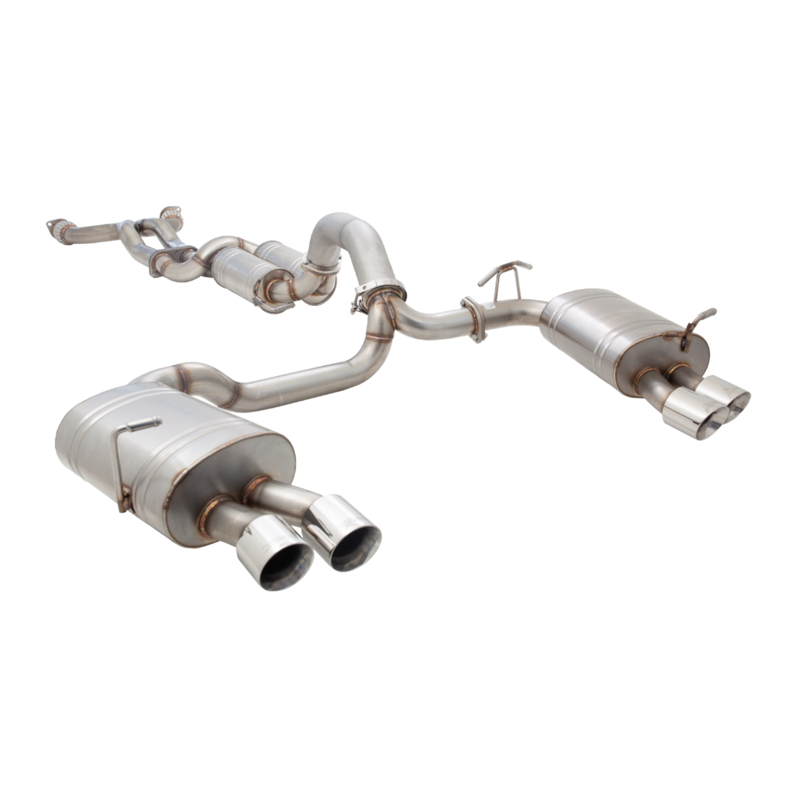 XForce - FORD FALCON XR8, GS, GT, GT-E, GT-F FG/FGX SEDAN SUPERCHARGED 5.0L (2011-2016) 3″ Stainless Steel Cat-Back System