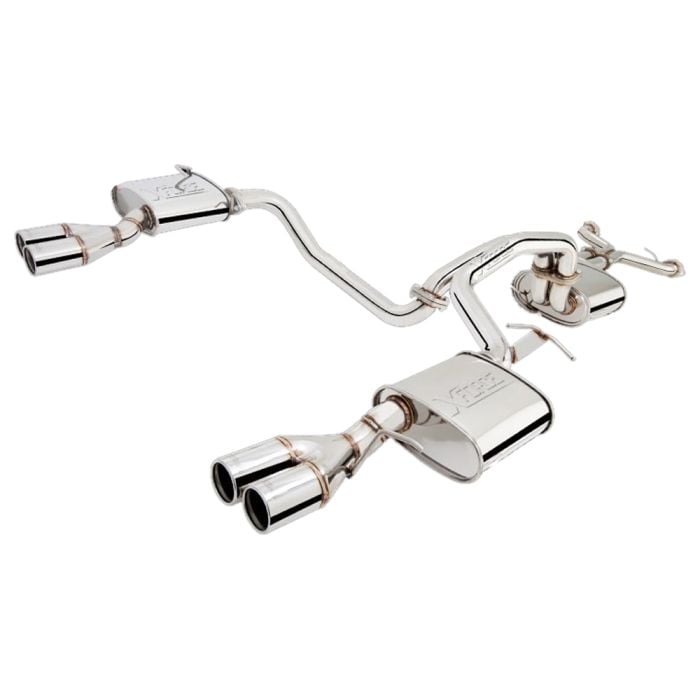 XForce - FORD GT, GT-P BF V8 SEDAN (2005-2008) Twin 2.5″ Stainless Steel Cat-back system