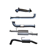 Manta | 3″ Turbo Back Exhaust System With Cat & Rear Muffler | Nissan Navara D40 2.5L Turbo Diesel Thai Build Manual Ute 2007–2015