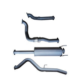 Manta | 3″ Turbo Back Exhaust System with Muffler | Toyota Hilux KZN165R 3.0L TD Ute 1999–2005