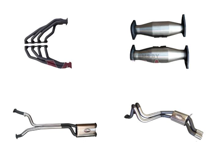 Manta | Twin 2.5" Full System with Extractors | Ford Falcon AU 5.0L V8 Sedan (Live Axle) 1998–2002