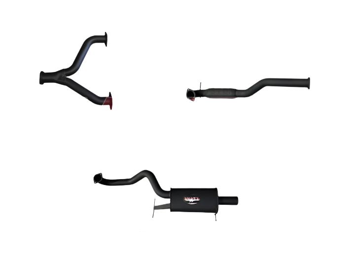 Manta | 3" Cat Back Exhaust System with Hotdog/Muffler | Ford Falcon BA BF V8 Sedan & FPV GT 2002–2008