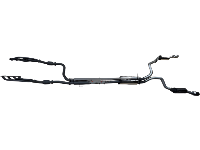 Manta | Twin 3″ Full Exhaust System with 1 3/4″ Headers, Cats & Rear Mufflers | RAM 1500 DT 5.7L V8 Ute 2020–2025