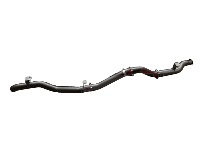 Manta | 4in DPF Back Exhaust without Muffler | Toyota Landcruiser VDJ79 V8 Ute 2016–2025 (DPF)