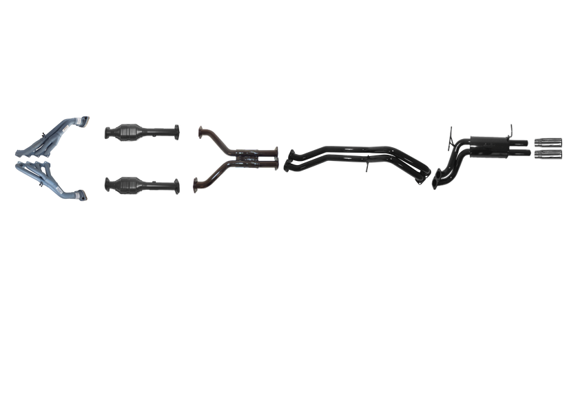 Pacemaker - Ford Falcon XR8-GT BA -BF 5.4L Boss Tri-Y Headers And Full System - No Centre Muffler