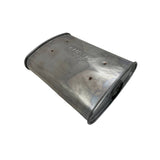 LUKEY | 2.5" 10x4 Oval Super Turbo Triple Flow Muffler | 430 Stainless | F727GPN-430L