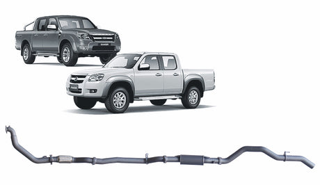 Redback Extreme Duty - Ford Ranger PJ/PK / Mazda BT-50 (2006 - 2011) Performance Exhaust System