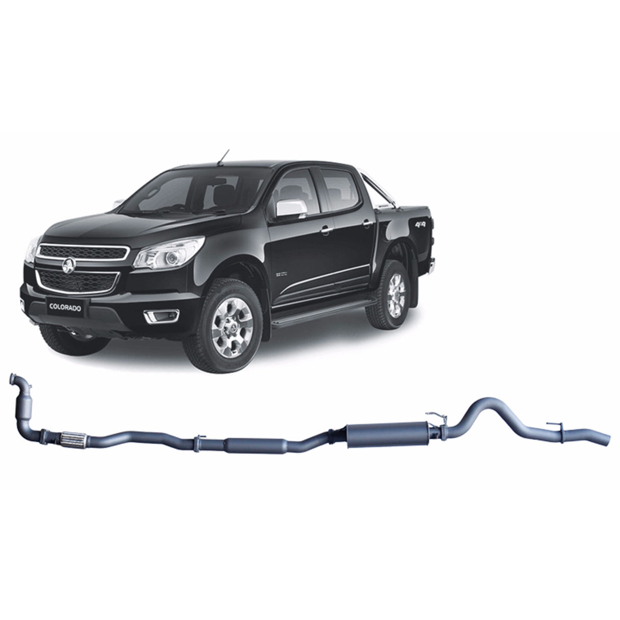 Redback Extreme Duty - Holden Colorado RG (2012 - 2016) 2.8L Performance Exhaust System