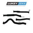 Lukey 4x4 3" DPF Back Exhaust System with Hotdog for Isuzu D-MAX 2016-2020 - LKY-DMAX-DPF-HD
