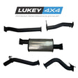 Lukey 4x4 3" Exhaust System with Muffler for Ford Ranger PX2 / PX3 2016-2022 - LKY-FRD-PX3-PM