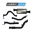 Lukey 4x4 3" Exhaust System with Muffler for Toyota LandCruiser HDJ100 1998-2007 - LKY-TL-100-PM