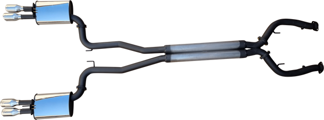  DPE by Manta | Twin 3" Cat-Back Exhaust System | Holden Commodore VE / VF 6.0L / 6.2L V8 Sedan / Sportwagon | 2006–2017