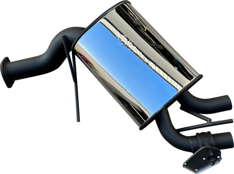  Manta | 3" Rear Muffler to Suit Factory Exhaust | Chevrolet Camaro 6th Gen 6.2L V8 Coupe | 2016–2022