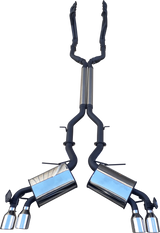 Manta | Twin 3" Full Exhaust System with 1 7/8" Headers | Chevrolet Camaro 6th Gen 6.2L V8 Coupe | 2016–2022