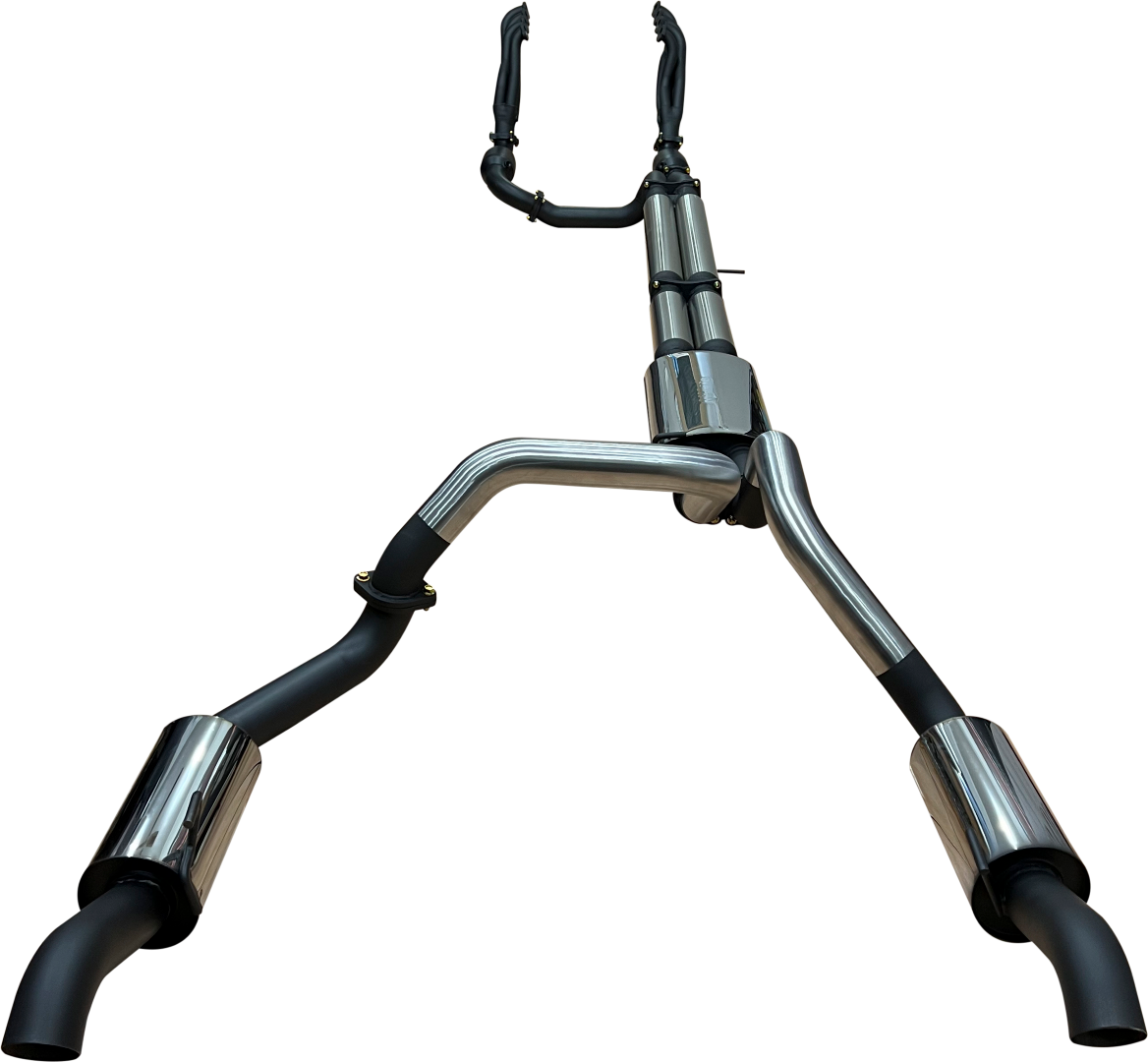 Manta | Twin 3" Full Exhaust System with 1 3/4" Headers | Chevrolet Silverado 1500 6.2L V8 Ute | 2019–2024