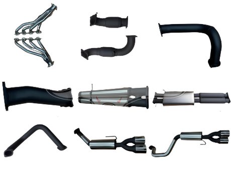 Manta | Twin 3" Full Exhaust System with 1 3/4" Headers | Chevrolet Silverado 1500 6.2L V8 Ute | 2022–2024