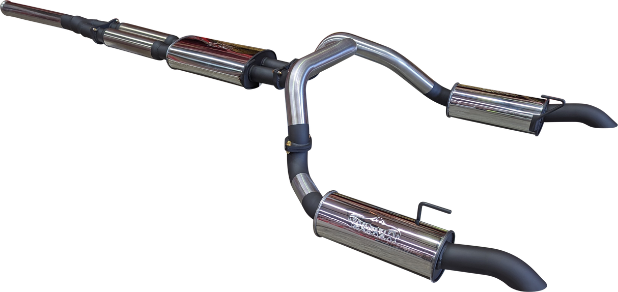 Manta | Twin 3" Cat-Back Exhaust System | Chevrolet Silverado 1500 6.2L V8 Ute | 2022–2024