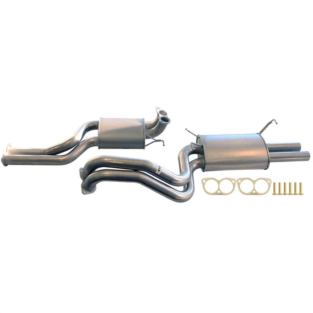 ESA - Ford Falcon BA-BF XR6T V8 Sedan Twin - Twin 2 1/2" Kit Inc X-pipe & 2 x Everflo Mufflers