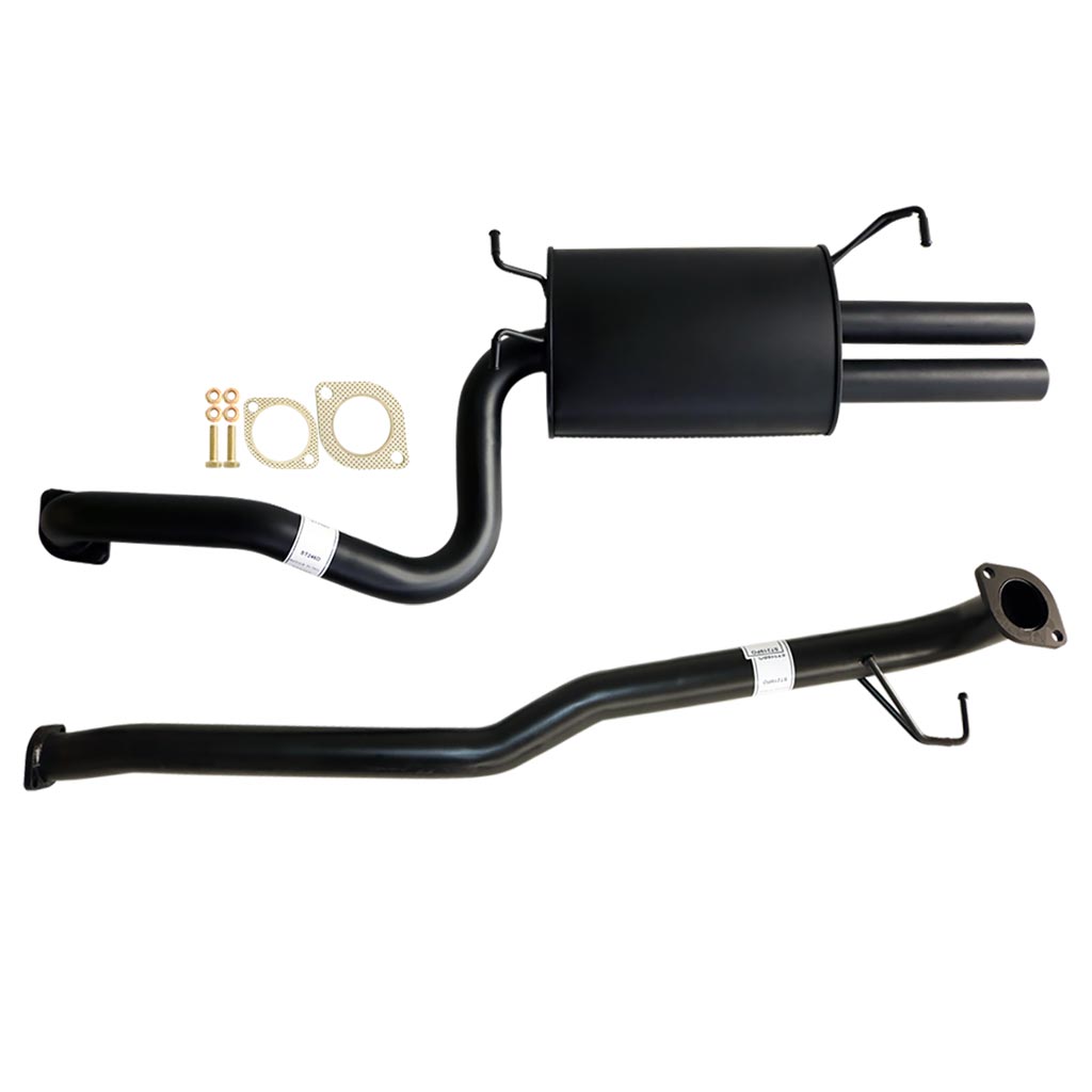 ESA - Ford Falcon FG Sedan G6E XR6 2 1/2" Catback Kit Inc Pipe Only Front & Everflo Muffler Dual Outlet