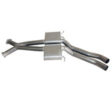 ESA - Holden Commodore VT-VZ V6 & V8 Sedan Twin 3" Kit - Inc X-pipe, Everflo Mufflers & Tailpipe