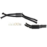 ESA - Holden Commodore VT-VZ V6 & V8 Sedan Twin 2 1/2" Kit - Inc X-pipe, Everflo Hotdogs & Muffler