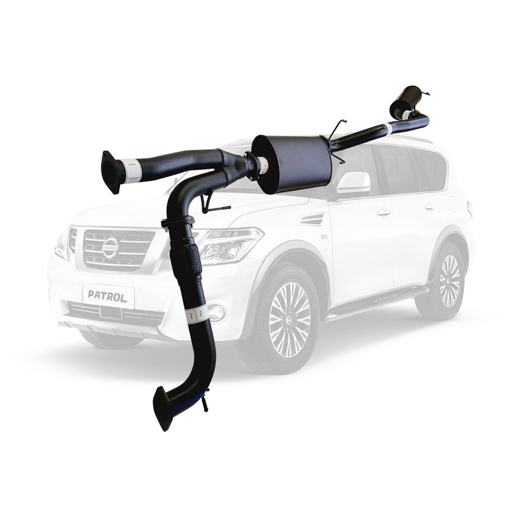 ESA 4X4 - Nissan Patrol Y62 5.6L V8 2013-Current SUV 3" Cat Back Exhaust with Centre Muffler and Rear Muffler
