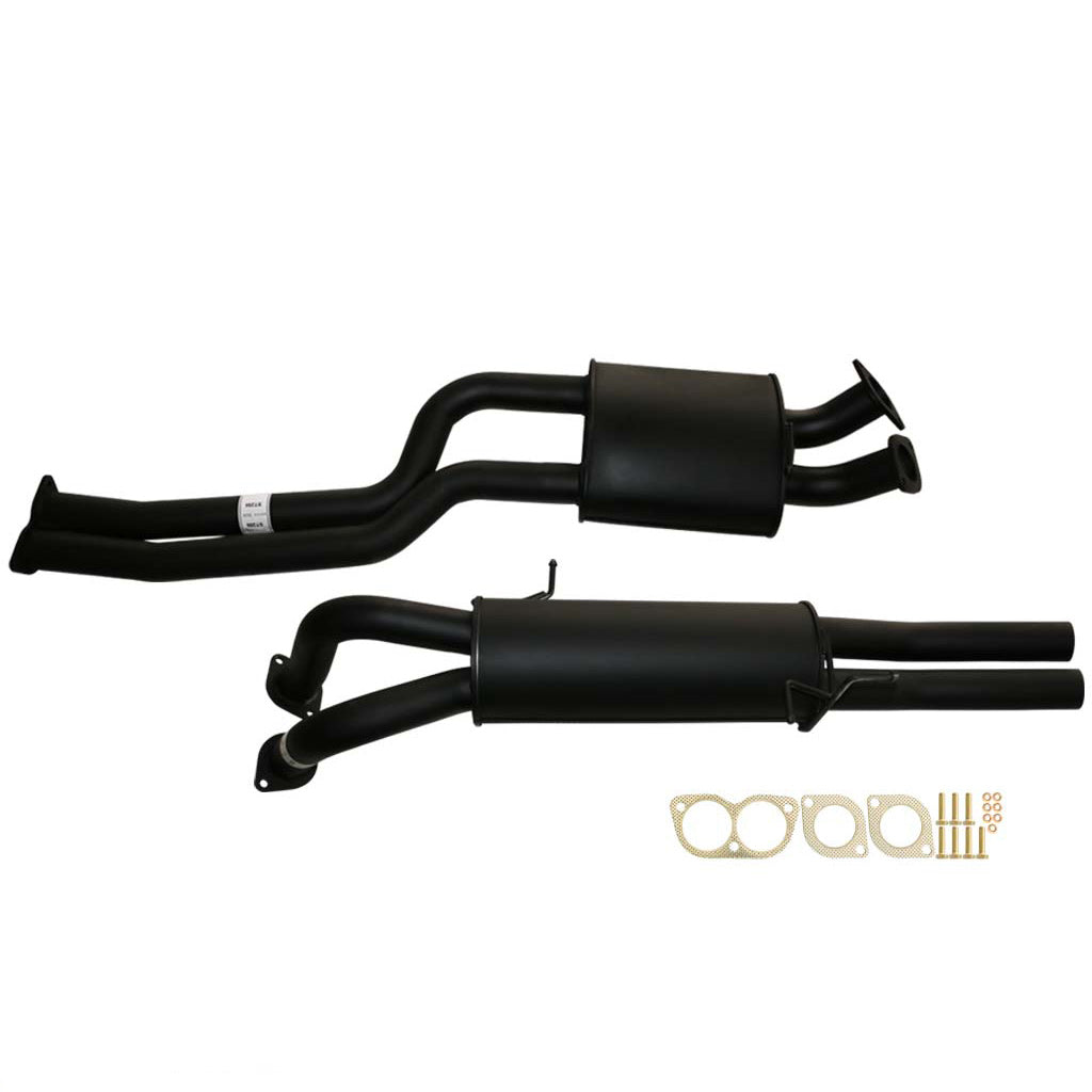 ESA - Ford Falcon BA - BF XR6T V8 Ute Twin - Twin 2 1/2" Kit Inc Xpipe & 2 X Everflo Mufflers