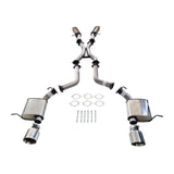 ESA 4X4 - Jeep Grand Cherokee SRT 6.4L V8 2012-Current SUV Stainless Steel 3" Exhaust with Stainless Steel Tips