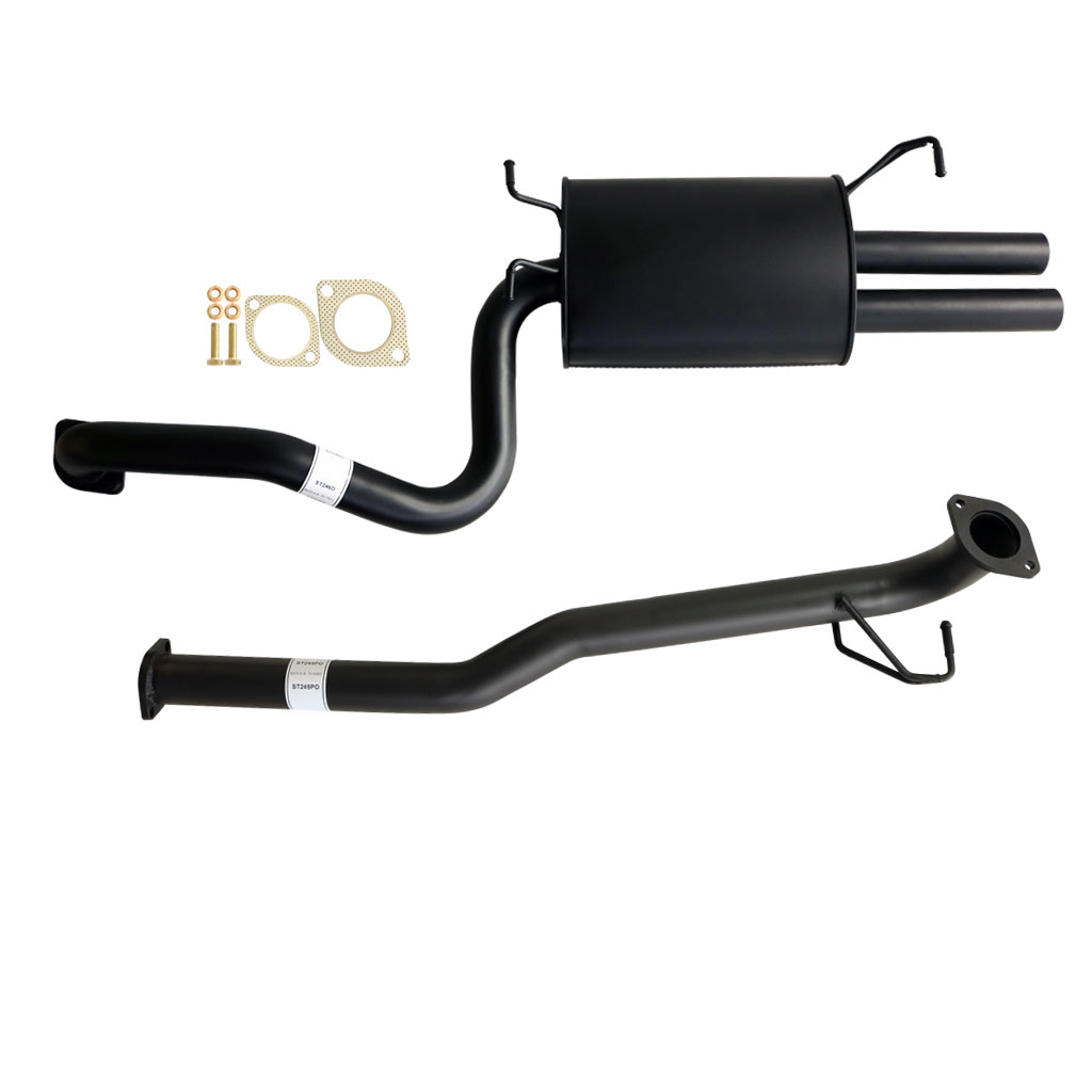 ESA - Ford Falcon BA - BF Sedan G6E XR6 2 1/2" Catback Kit Inc Pipe Only Front & Everflo Muffler Dual Outlet