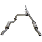 ESA 4X4 - Chevrolet Silverado 1500 LTZ Crew Cab Ute 6.2L V8 3" Twin Stainless Steel Cat Back Exhaust with Mufflers