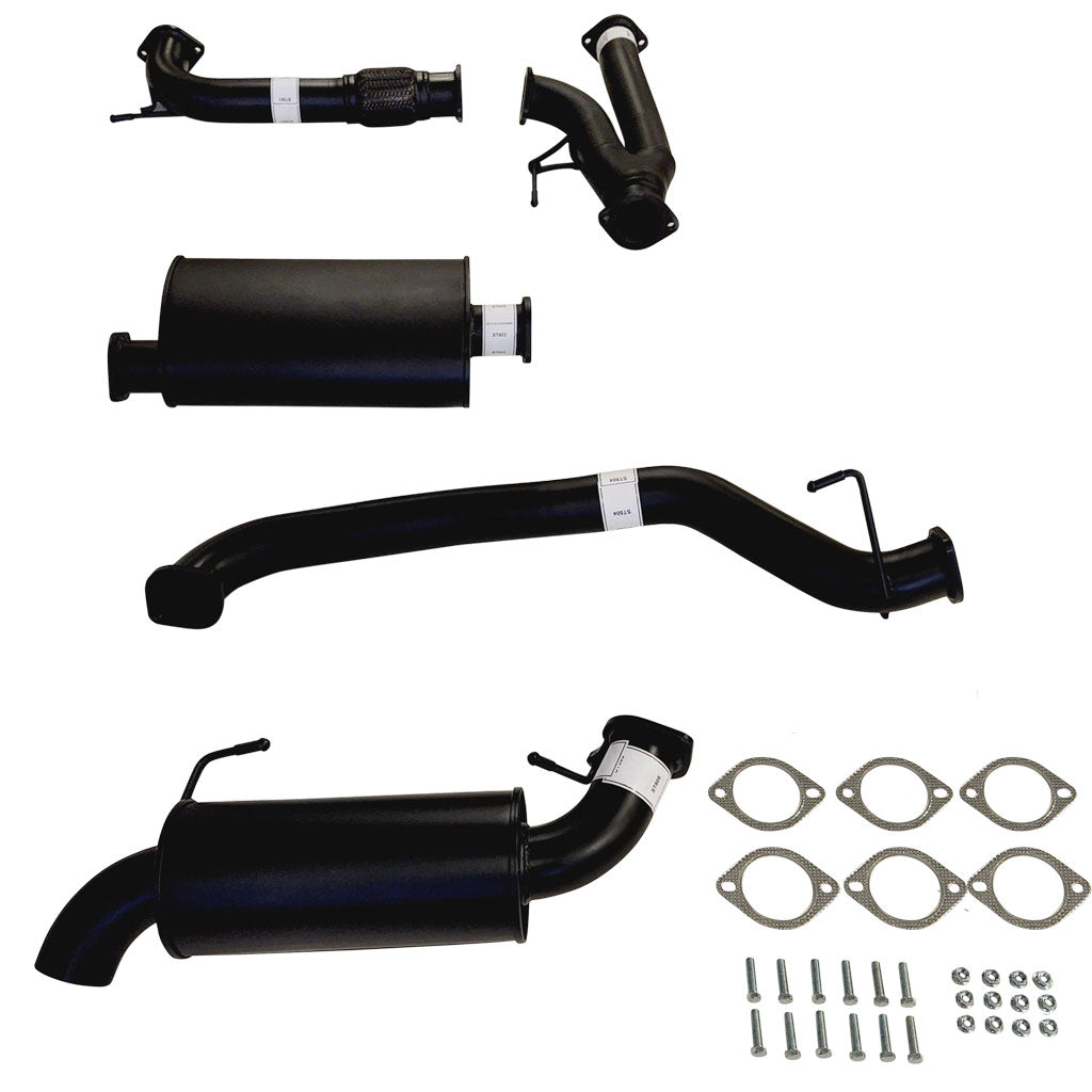 ESA 4X4 - Nissan Patrol Y62 5.6L V8 2013-Current SUV 3" Cat Back Exhaust with Centre Muffler and Rear Muffler