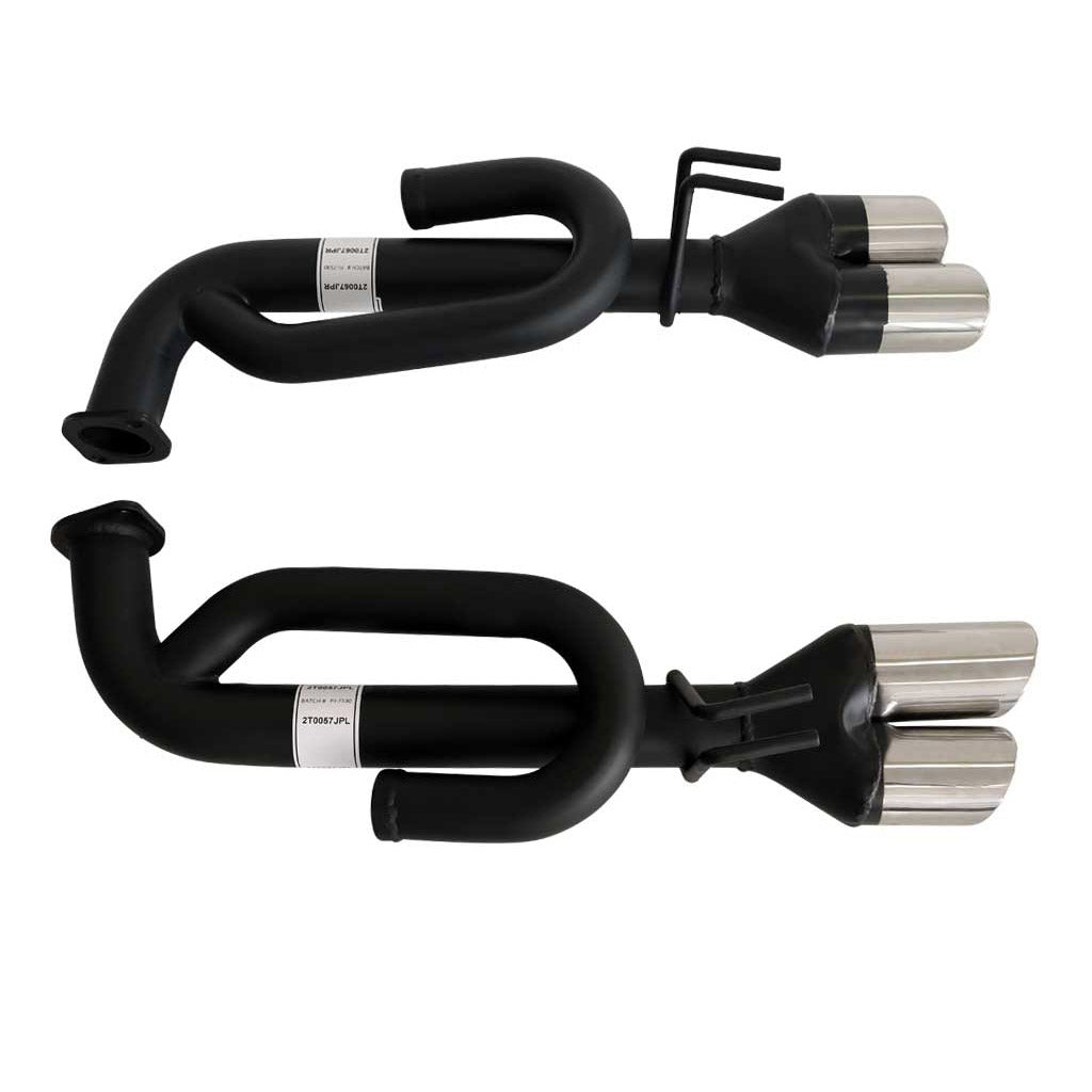 ESA - Holden Commodore VE Sedan & Wagon Twin Rear 2 1/2" J-Pipes Kit with TYP005/6 Tips