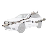 ESA 4X4 - Jeep Grand Cherokee SRT 6.4L V8 2012-Current SUV Stainless Steel 3" Exhaust with Stainless Steel Tips