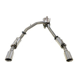 ESA 4X4 - Ram 1500 DS Classic 5.7L V8 Ute Twin 3" Cat Back Stainless Steel Exhaust System with 5" Polished Chrome Tips