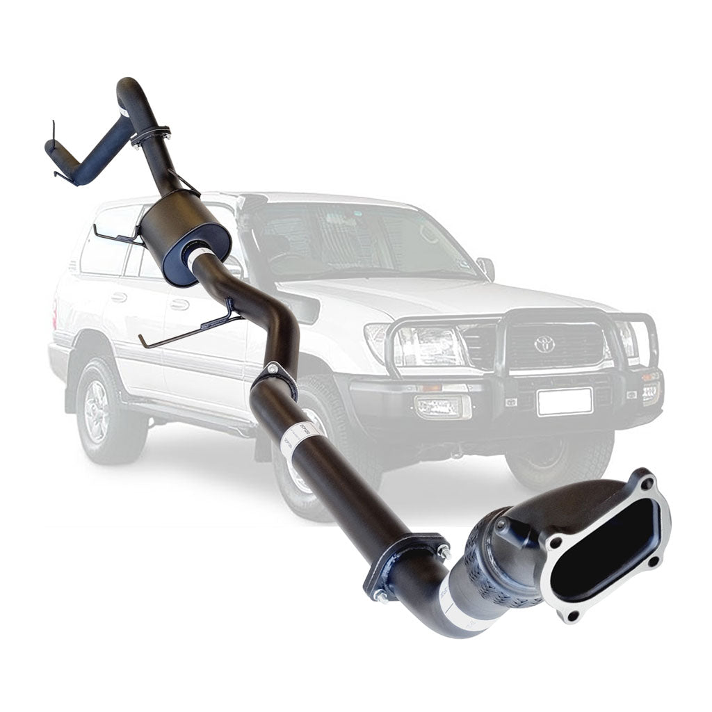 ESA 4X4 - Toyota Landcruiser 100 Series HDJ100 1HD-FTE Wagon 3 Inch Turbo Back Exhaust