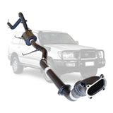 ESA 4X4 - Toyota Landcruiser 100 Series HDJ100 1HD-FTE Wagon 3 Inch Turbo Back Exhaust