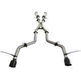 ESA 4X4 - Jeep Grand Cherokee SRT 6.4L V8 (2012-2021) SUV 3" Cat Back Stainless Steel Exhaust with Twin Pipe Rear and Black Chrome Tip Option