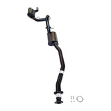 ESA - Ford Falcon EA EB ED EL EF AU 6 Cyl Sedan 3" Catback Kit with Everflo Muffler & Cat Adapter