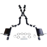 ESA 4X4 - Jeep Grand Cherokee SRT 6.4L V8 2012-2021 SUV Twin 3" Cat Back Exhaust with OE Tips