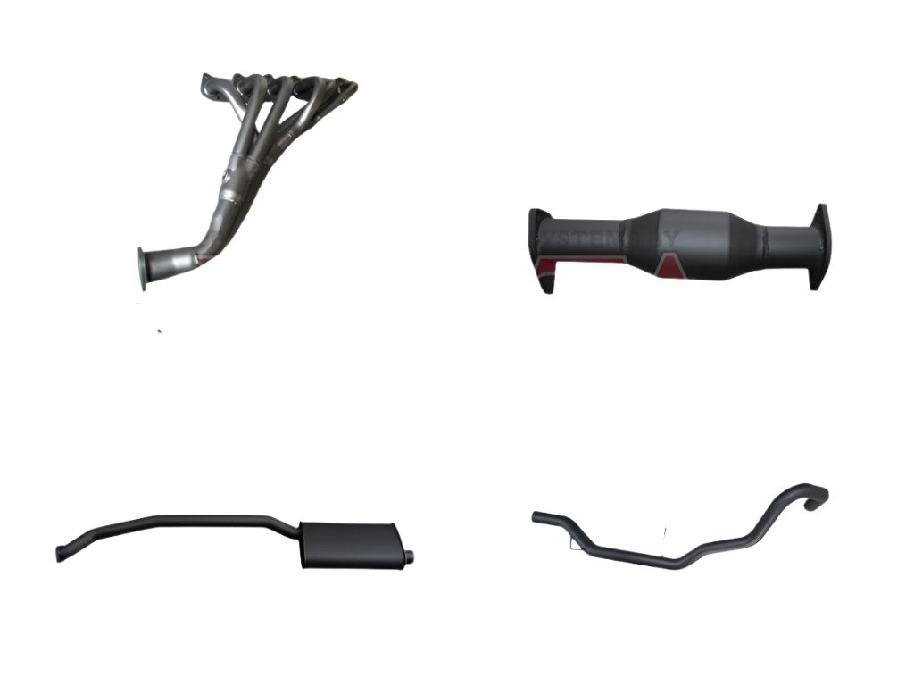 Manta - Ford Falcon EA, EB, ED, EF, EL 4.0L 6 Cylinder Wagon (1988-1998) - Full System - Extractor + Cat with 2.5" Single Cat Back - Muffler/Tailpipe
